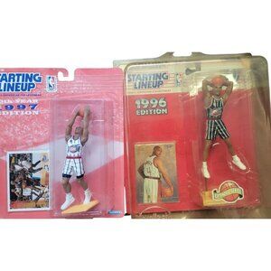 Starting Line Up Charles Barkley Figurines 1996 & 1997 Superstar Collectibles 6"